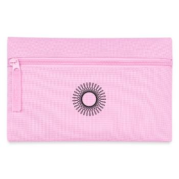 Geometrische Kunst - Federtasche - Rosa - Vorne