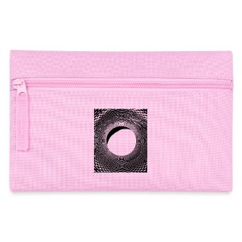 Geometrische Kunst - Federtasche - Rosa - Vorne