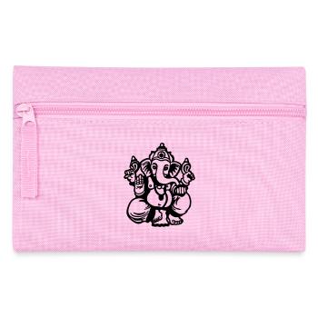 ganesha ganesh zen india god of india yoga zen - Federtasche - Rosa - Vorne