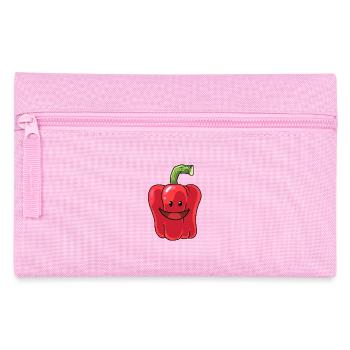 Poivrons poivrons légumes végétal alimentaire - Trousse - rose - Devant