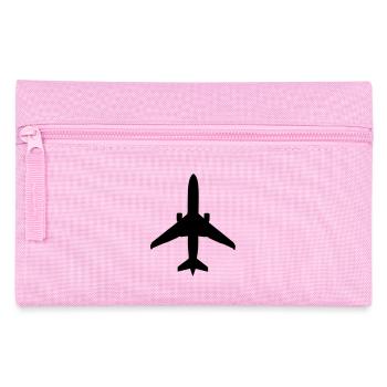 airplane_silhouette - Trousse - rose - Devant