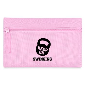 Keep On Swinging? - Federtasche - Rosa - Vorne