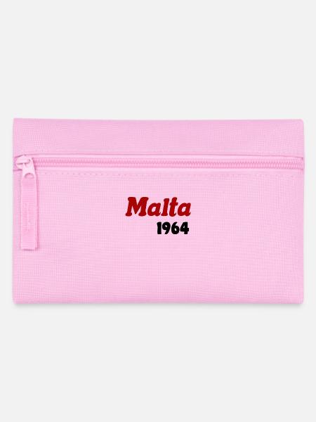 Malta 1964 - Federtasche - Rosa