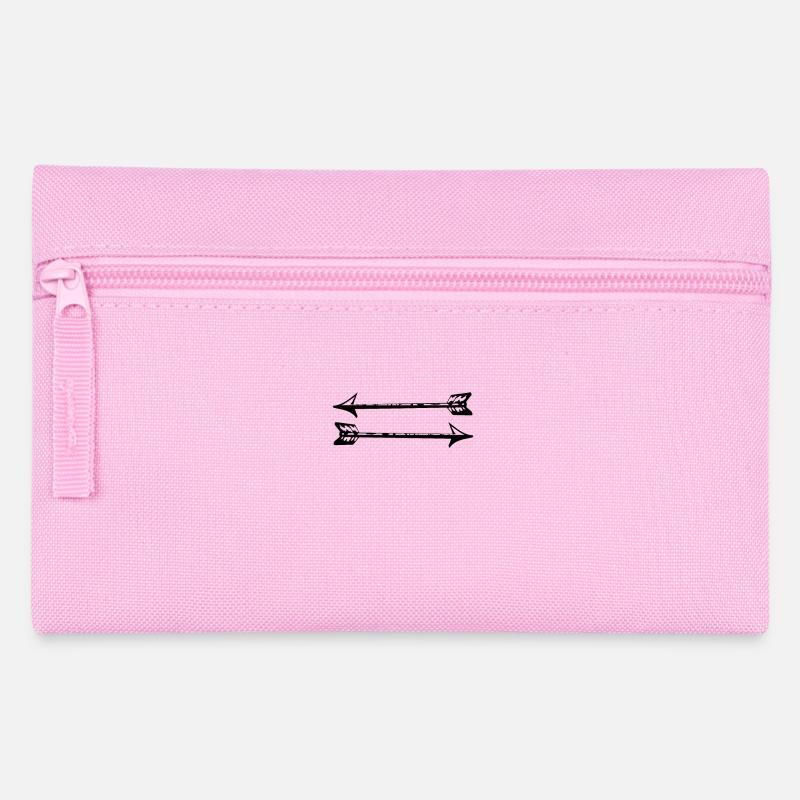 Pfeile - Federtasche - Rosa