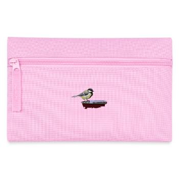 kohlmeise Meisen - Federtasche - Rosa - Vorne