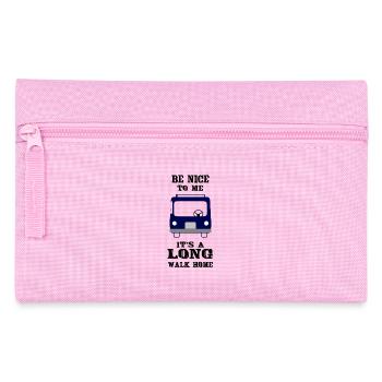 Busfahrer - Federtasche - Rosa - Vorne