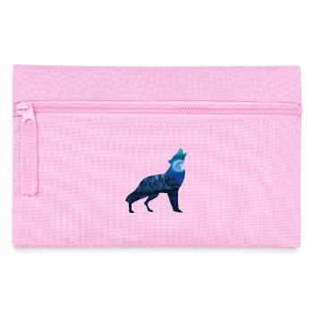 Wolf Mond - Federtasche - Rosa - Vorne