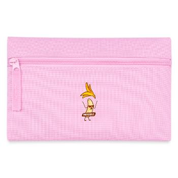 Lustiges Nockabazi Bananen-Design FKK-Liebhaber - Federtasche - Rosa - Vorne