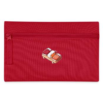 Niedliches Sushi-Trio – Perfektes Geschenk für Sus - Federtasche - Rot - Vorne