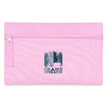 Crane operator - Pencil Case - pink - Front