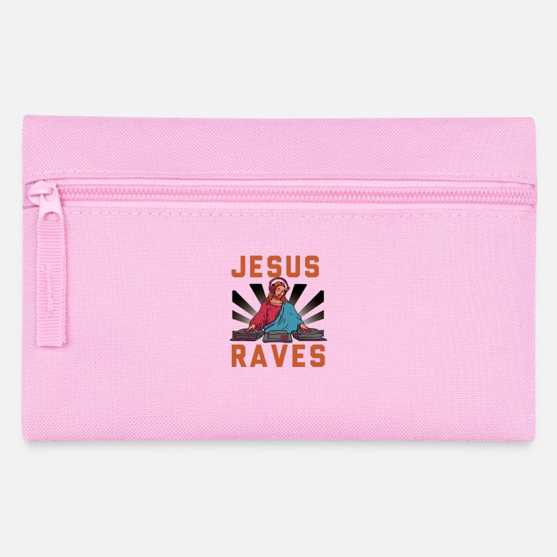 Jesus Raves – Le DJ au rythme divin - Trousse - rose