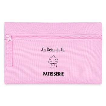 QUEEN OF THE PASTRY. GREEDY. PASTRY - Pencil Case - pink - Front