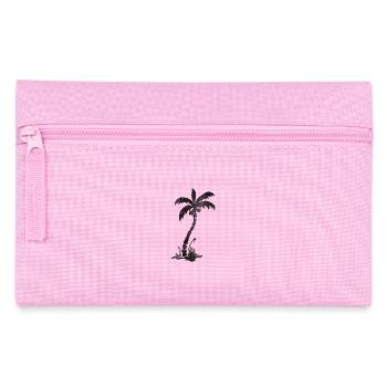 | de cocotiers des mers du Sud noir - Trousse - rose - Devant