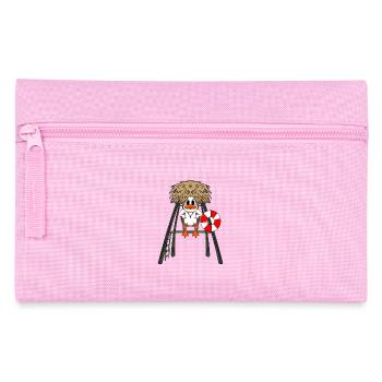 Canard sauveteur - Trousse - rose - Devant