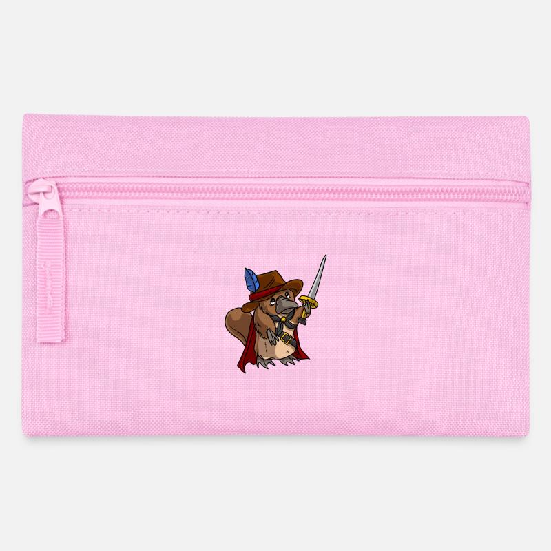 Conception mignonne de mousquetaire d’ornithorynque pour l’animal f - Trousse - rose
