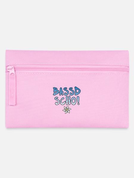Bassd scho - Federtasche - Rosa