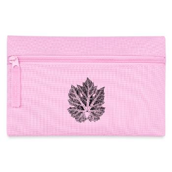 Weinblatt - Blatt vom Wein / Botanisch - Federtasche - Rosa - Vorne