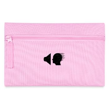 Techno DJ Festival Rave Minimal EDM Trance Music - Pencil Case - pink - Front