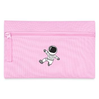 Astronaut motif - Pencil Case - pink - Front