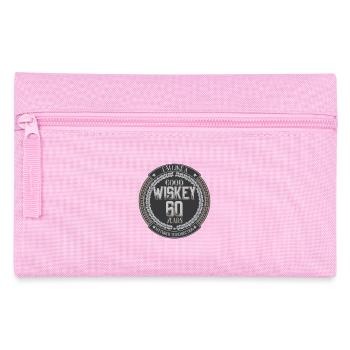 60. Geburtstag 60 Jahre Ich bin wie guter Whisky - Federtasche - Rosa - Vorne