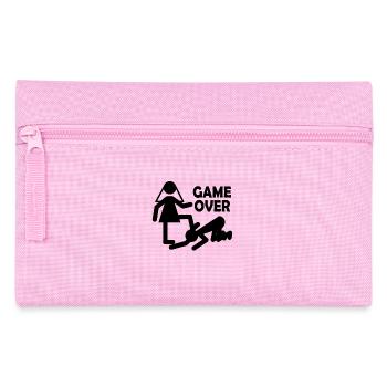 JGA Bride Groom Marriage Game Over Gift - Trousse - rose - Devant