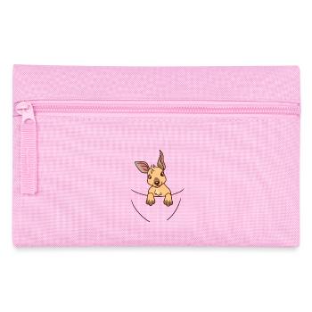 Kangourou Grossesse Bébé Enceinte Naissance Sauvage - Trousse - rose - Devant