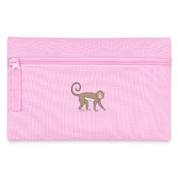 Singe ouistiti - Trousse - rose - Devant