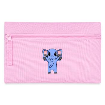 Elephant Fitness Motivation Gym Cadeau - Trousse - rose - Devant