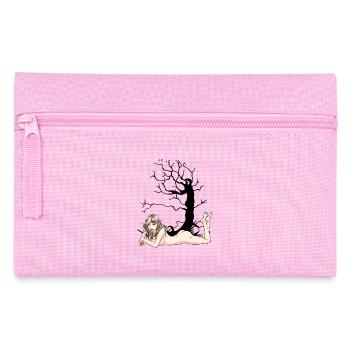 Erotic Fairy Fairy Dream Fantasy Nude Woman Nature - Pencil Case - pink - Front
