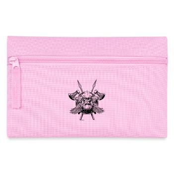 Odin Raben Wikinger Äxte - Federtasche - Rosa - Vorne
