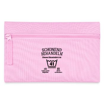 Schonend Behandeln 41. Geburtstag Einzelstück 41 - Federtasche - Rosa - Vorne