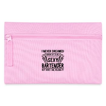 Sexy Bartender - Pencil Case - pink - Front