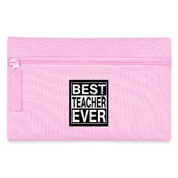Lehrer Bester Lehrer - Federtasche - Rosa - Vorne