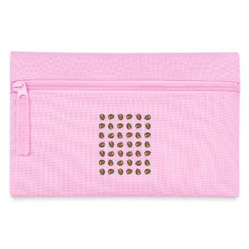 Funny fat bumblebee - Pencil Case - pink - Front