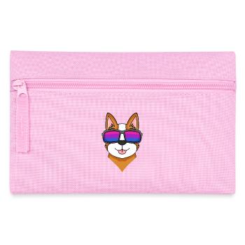 Bisexuel welsh Corgi Pembroke Dog Gift - Trousse - rose - Devant