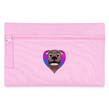 Cadeau bisexuel Pit Bull Terrier Chien - Trousse - rose - Devant