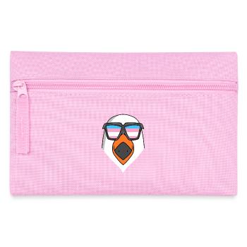 Transgender Transsexuell Möwe Geschenk - Federtasche - Rosa - Vorne