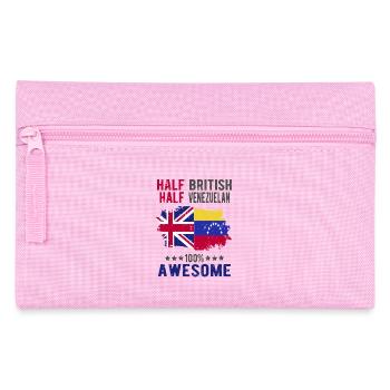 Half British Half Venezuelan - Pencil Case - pink - Front