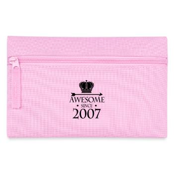 Jahrgang 2007 - Fantastisch seit 2007 - Federtasche - Rosa - Vorne