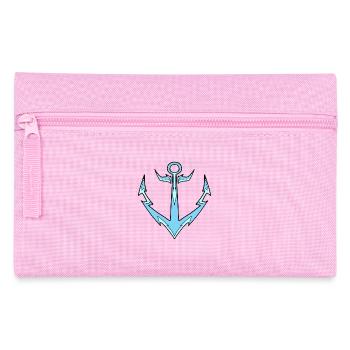Ancre bleu clair - Trousse - rose - Devant