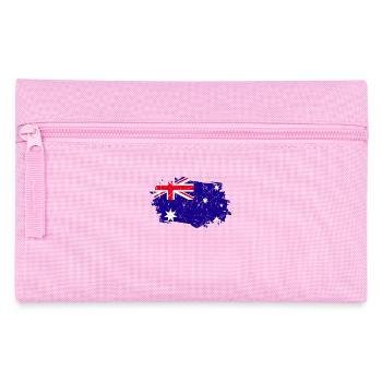 Australia Flag Grunge Australia Flag - Pencil Case - pink - Front