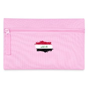 Ads Flagge Grunge Ads Fahne - Federtasche - Rosa - Vorne