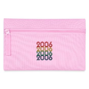 Cool Retro 2006, 17 Years Old, 17th Birthday Teens - Pencil Case - pink - Front