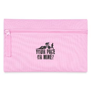 Your Pace Or My Triathlon - Pencil Case - pink - Front