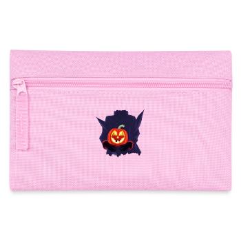 Halloween Kürbis Monster Kostüm - Federtasche - Rosa - Vorne