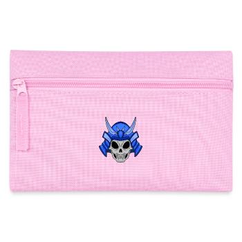 Crâne de samouraï - Trousse - rose - Devant