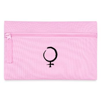 Venus Astrology Symbol - Pencil Case - pink - Front