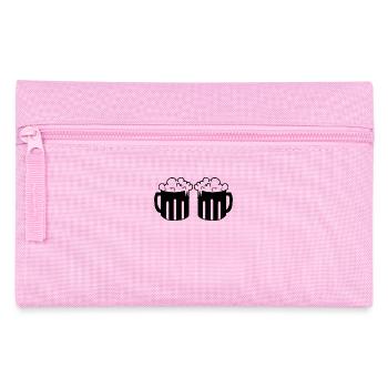 Bière Bières Alcool - Trousse - rose - Devant