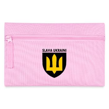 Slava ukraini - Pencil Case - pink - Front