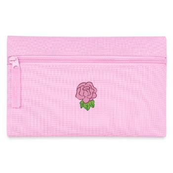 Rose Rote Rose Handgezeichnet - Federtasche - Rosa - Vorne